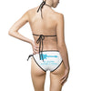 Bikini Swimsuit El Cajon Guitars & Music Logo Shogun Warrior Frank Face Print