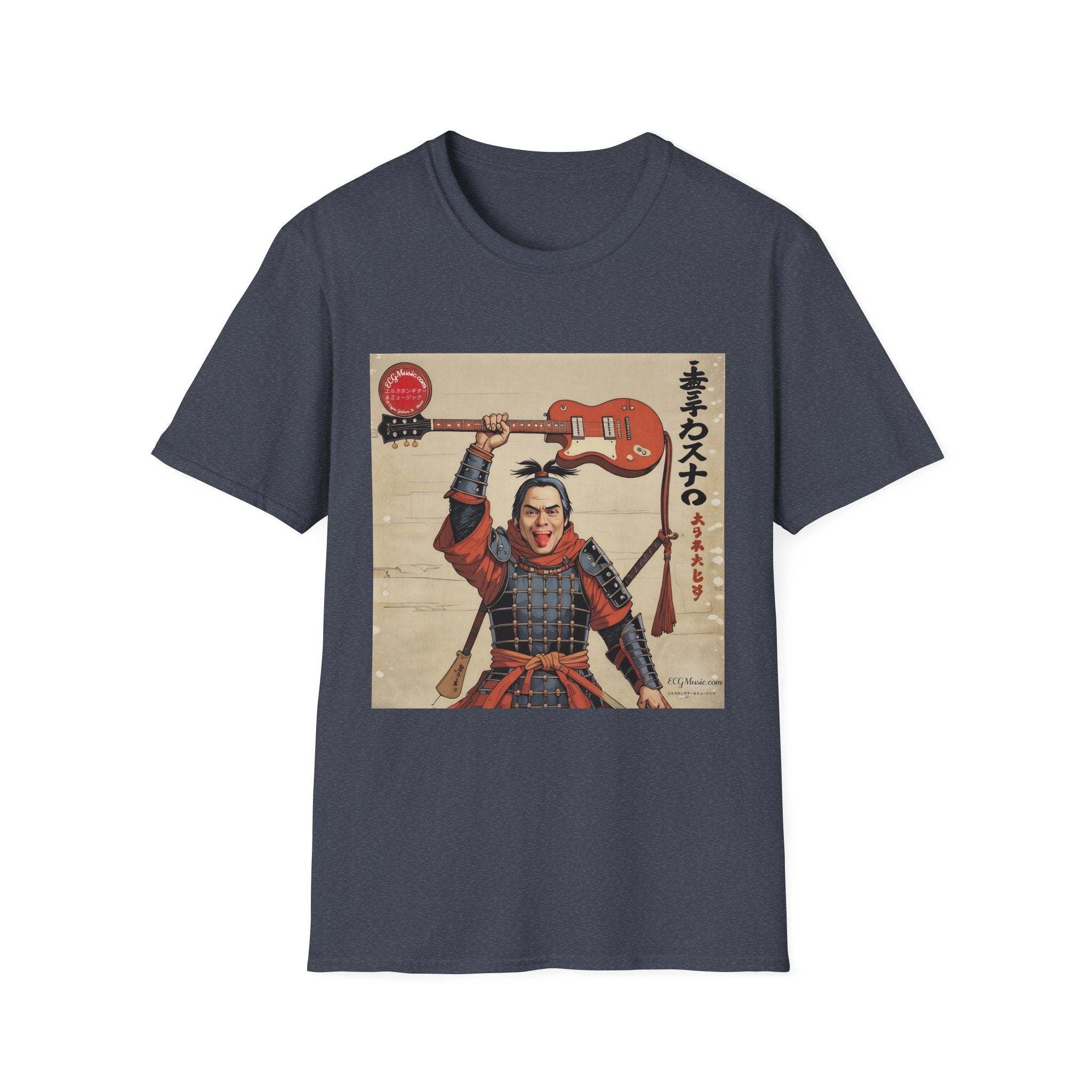 Shogun Warrior Guitar Unisex T-Shirt - El Cajon Guitars & Music