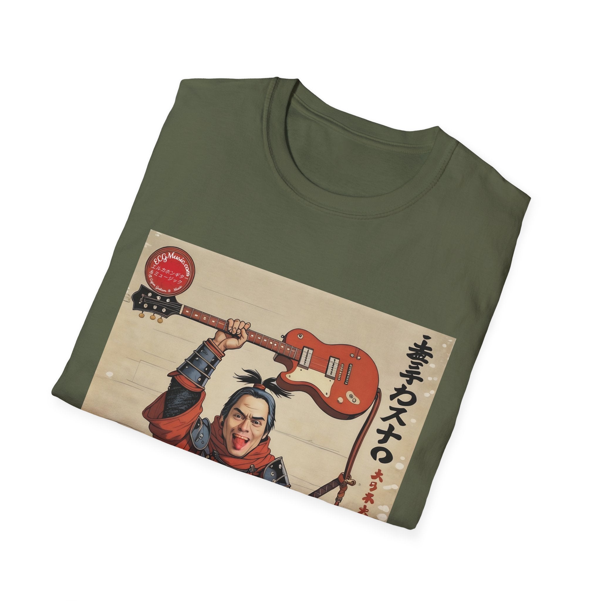 Shogun Warrior Guitar Unisex T-Shirt - El Cajon Guitars & Music
