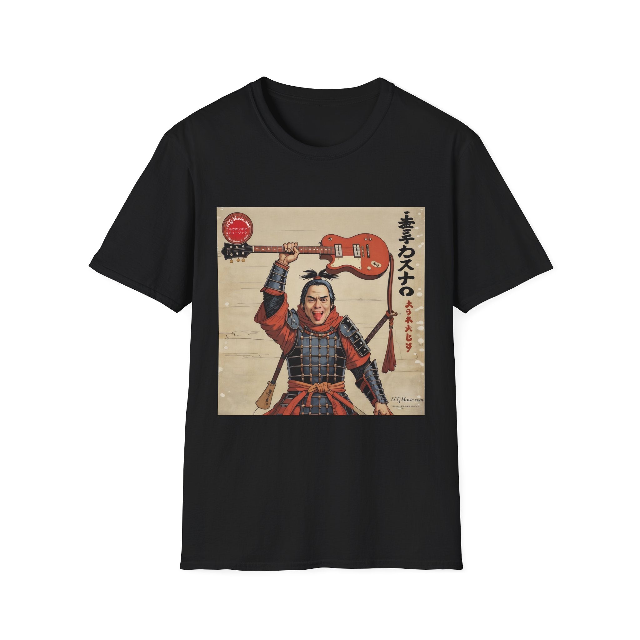 Shogun Warrior Guitar Unisex T-Shirt - El Cajon Guitars & Music
