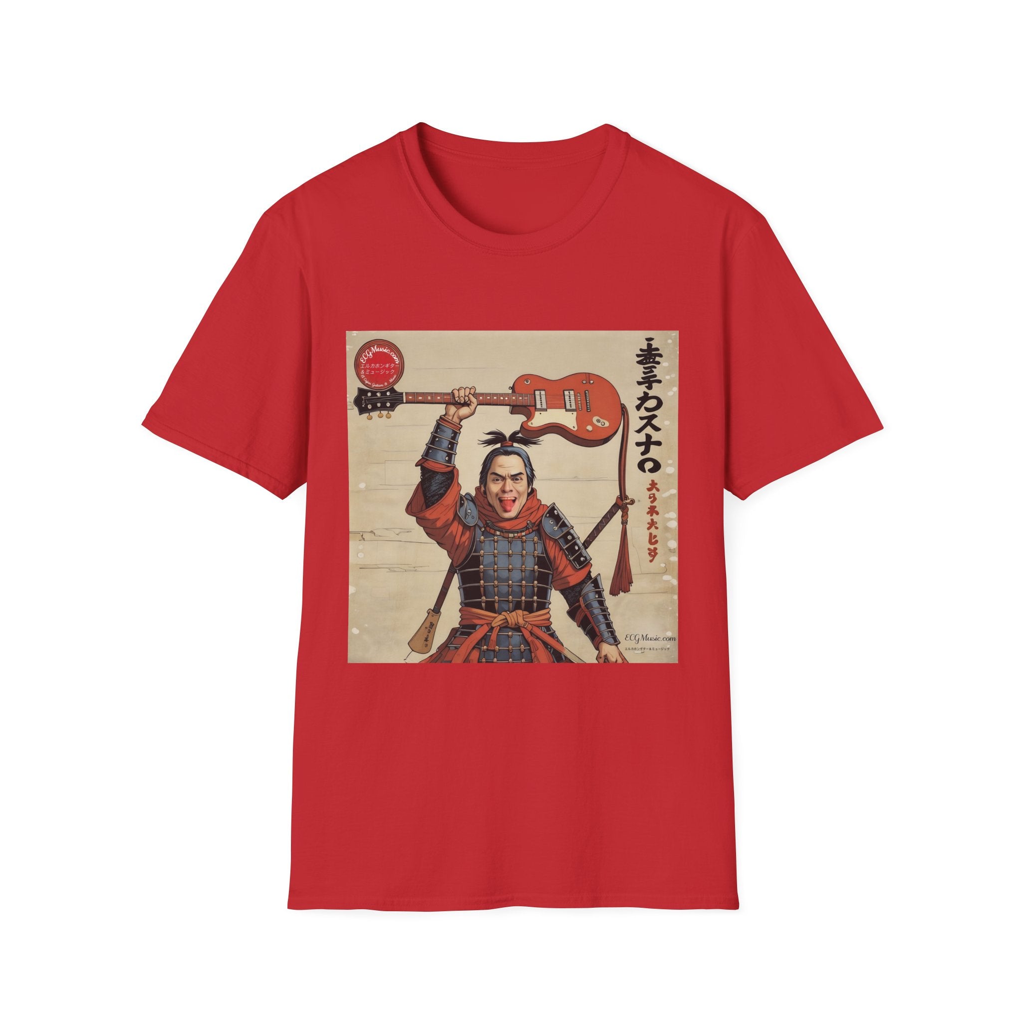 Shogun Warrior Guitar Unisex T-Shirt - El Cajon Guitars & Music