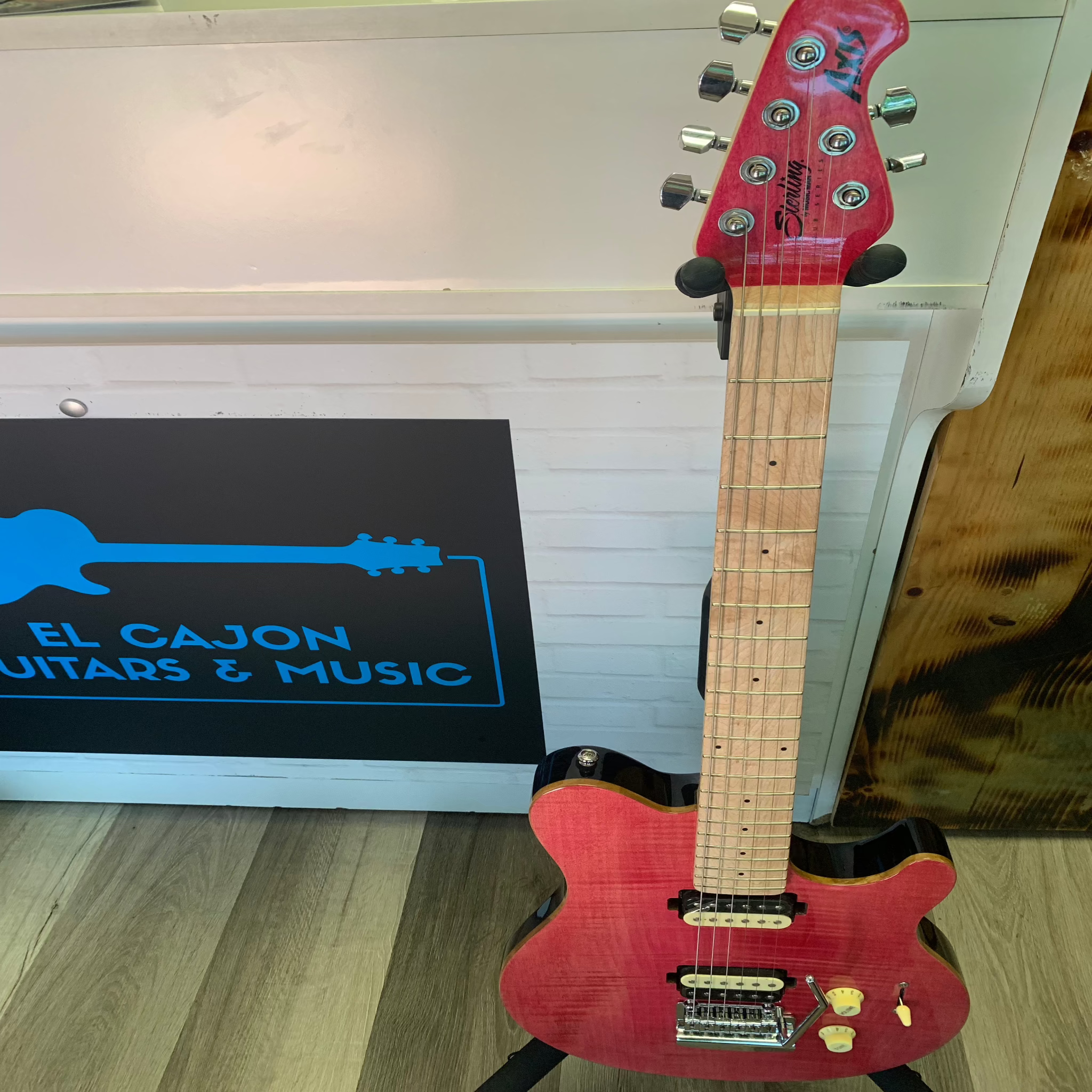 Sterling by Music Man Sub Series Axis Flame Maple Electric Guitar