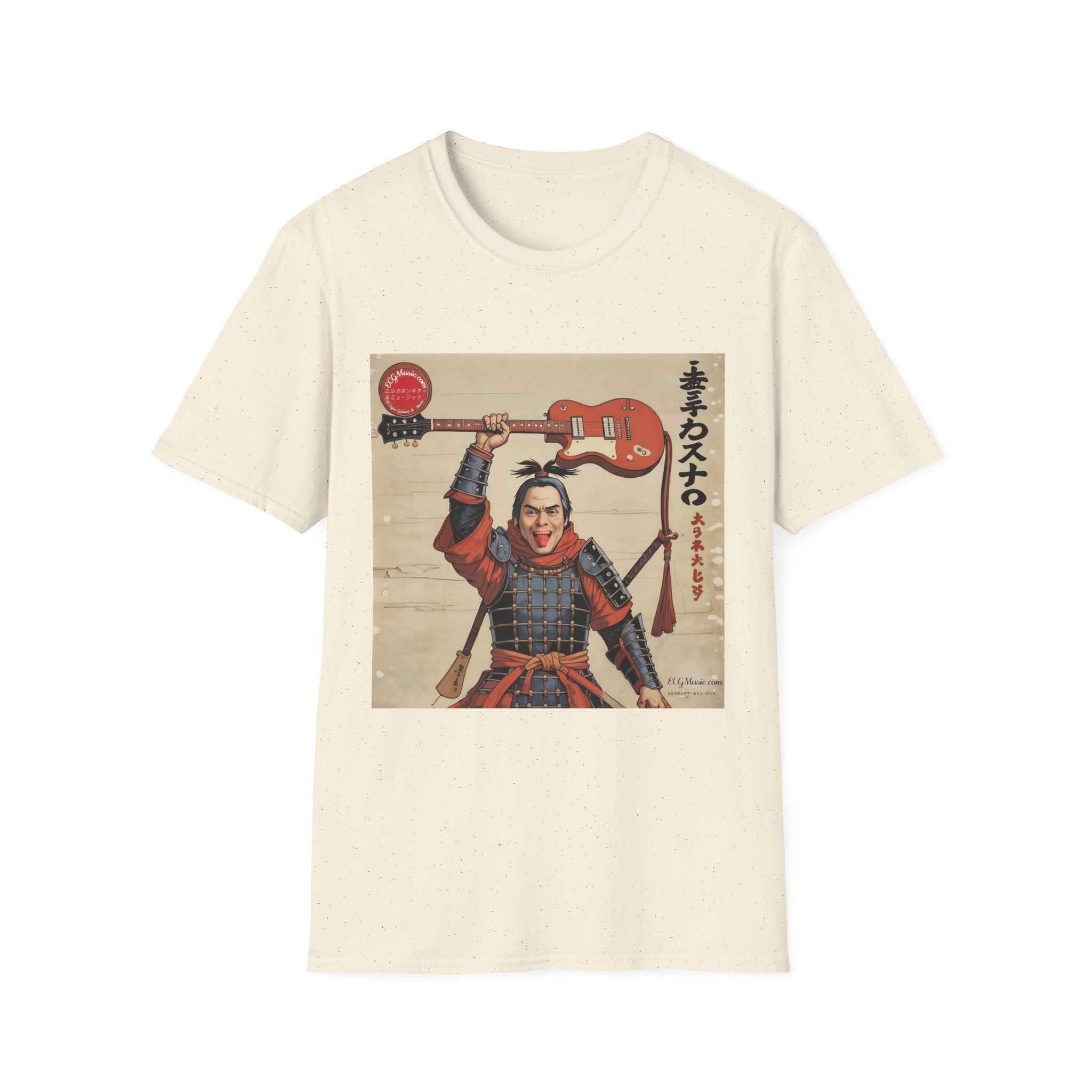 Shogun Warrior Guitar Unisex T-Shirt - El Cajon Guitars & Music