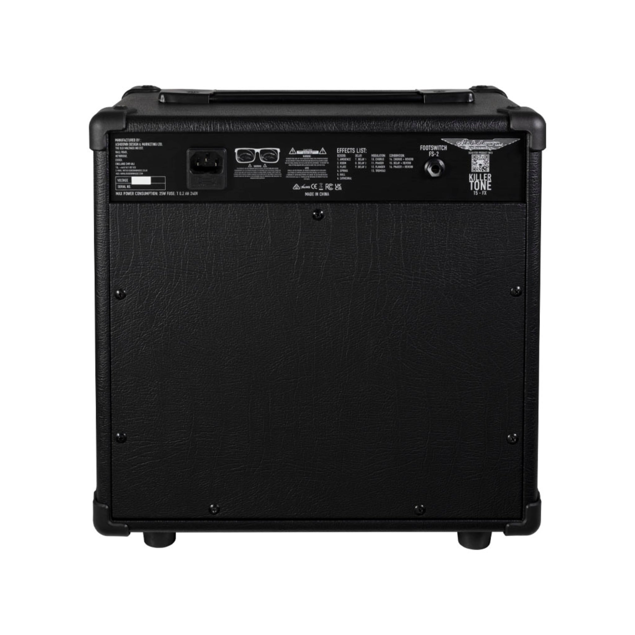 Ashdown Guitar Amplifier Killer Tone KT-15 FX