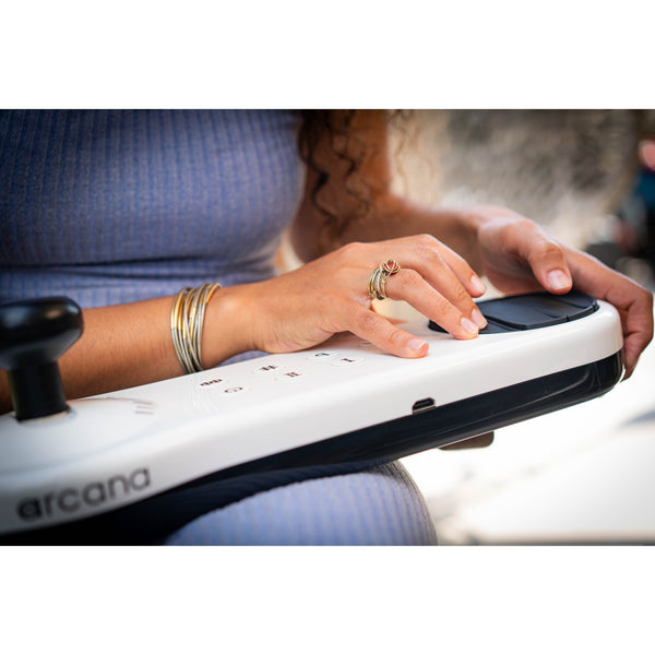 Arcana Strum Musical Instrument Assistive Technology for All Ages and Abilities
