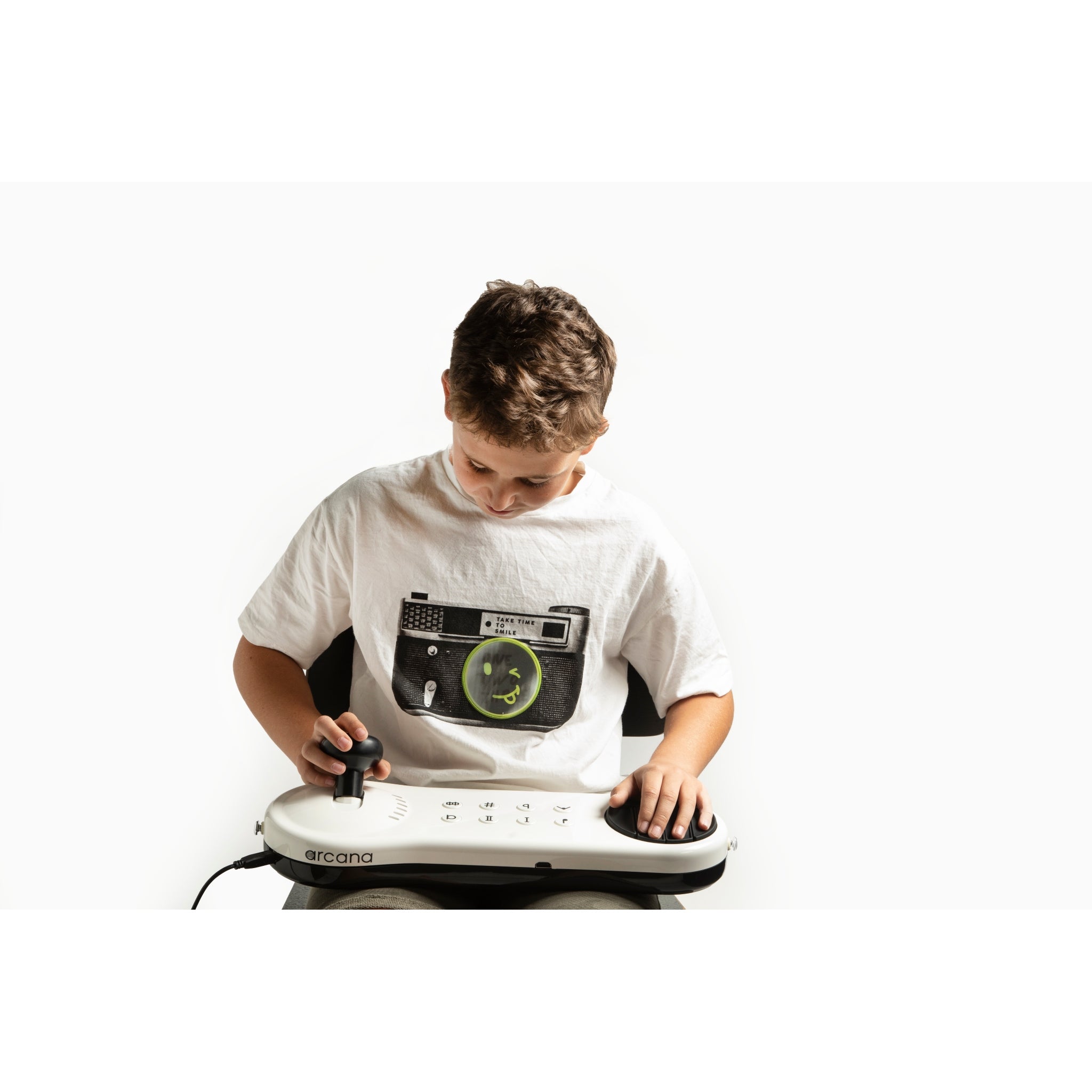 Arcana Strum Musical Instrument Assistive Technology for All Ages and Abilities