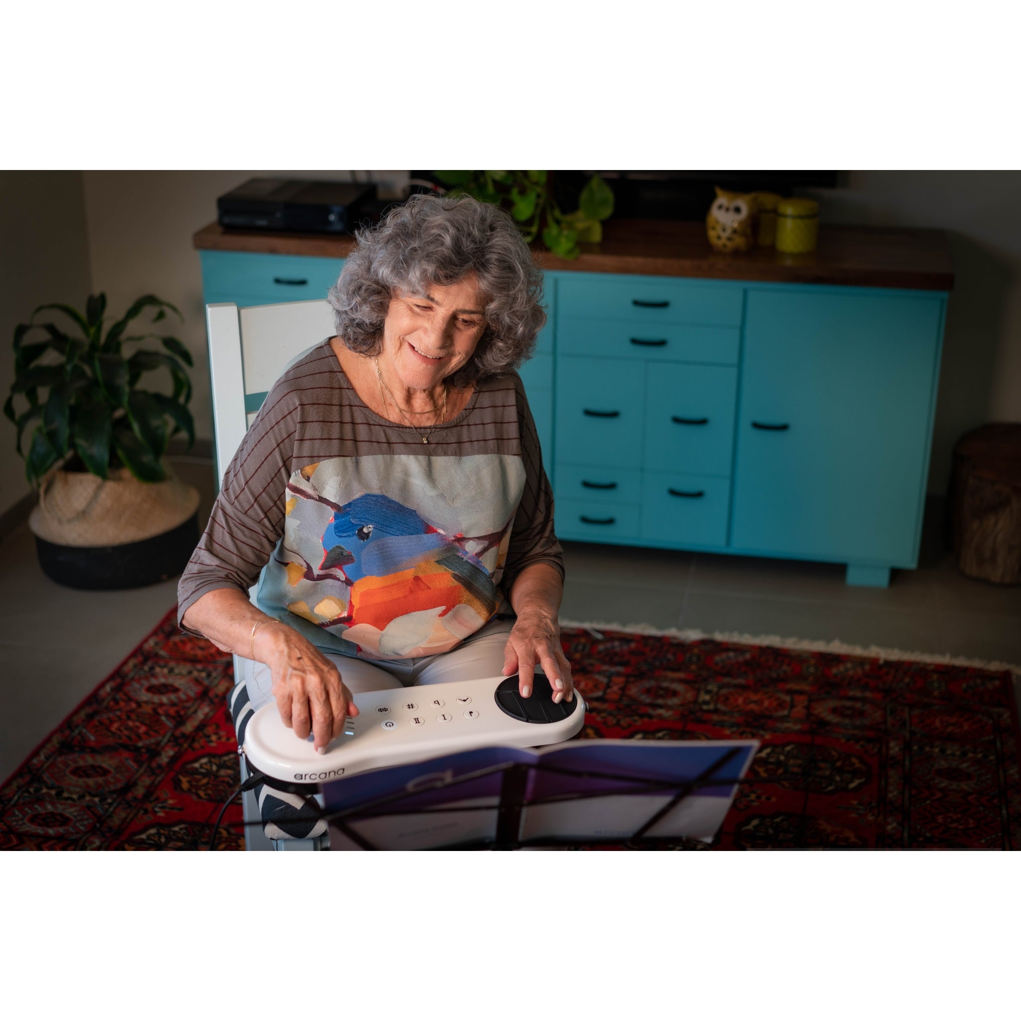 Arcana Strum Musical Instrument Assistive Technology for All Ages and Abilities