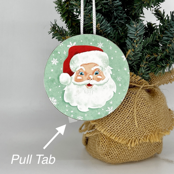 Meowing Cat Christmas Ornament