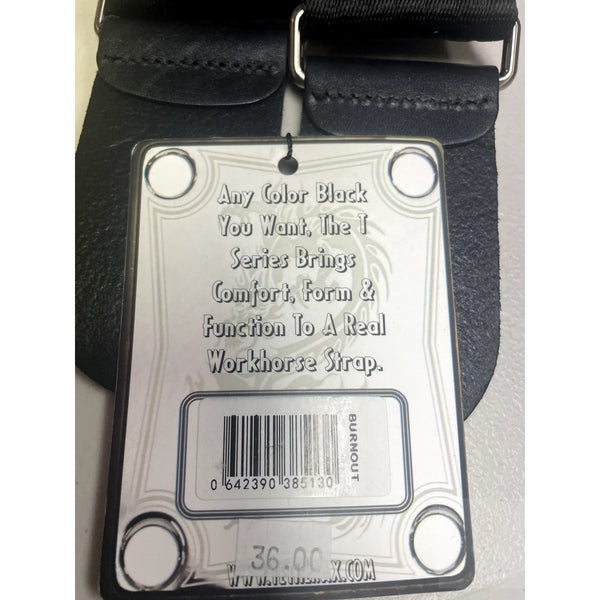 TETHERAX MTB BURNOUT  Over Stuffed/Stitched Upholstered Stainless Glides Leather End