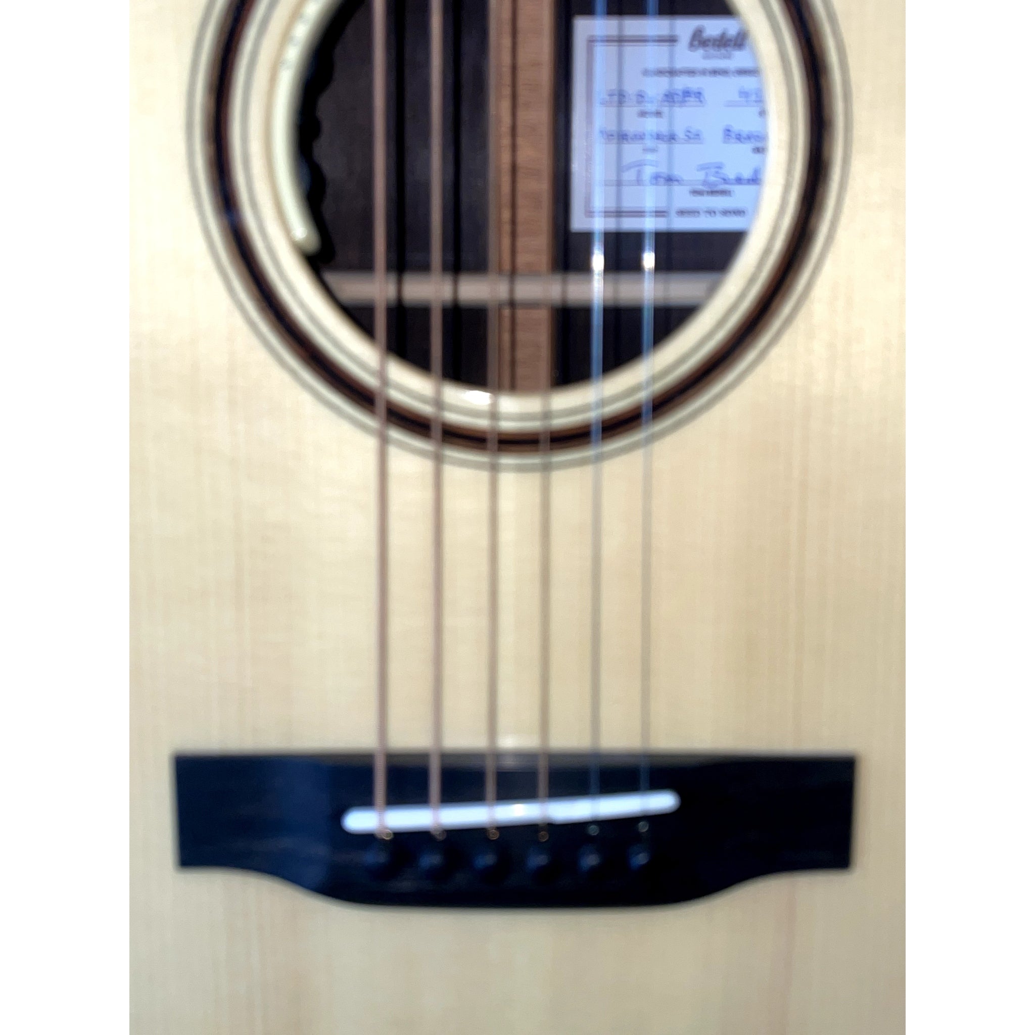 Bedell Limited Edition Dreadnought Cutaway — Adirondack / Brazilian Rosewood — ECGMusic — #424029