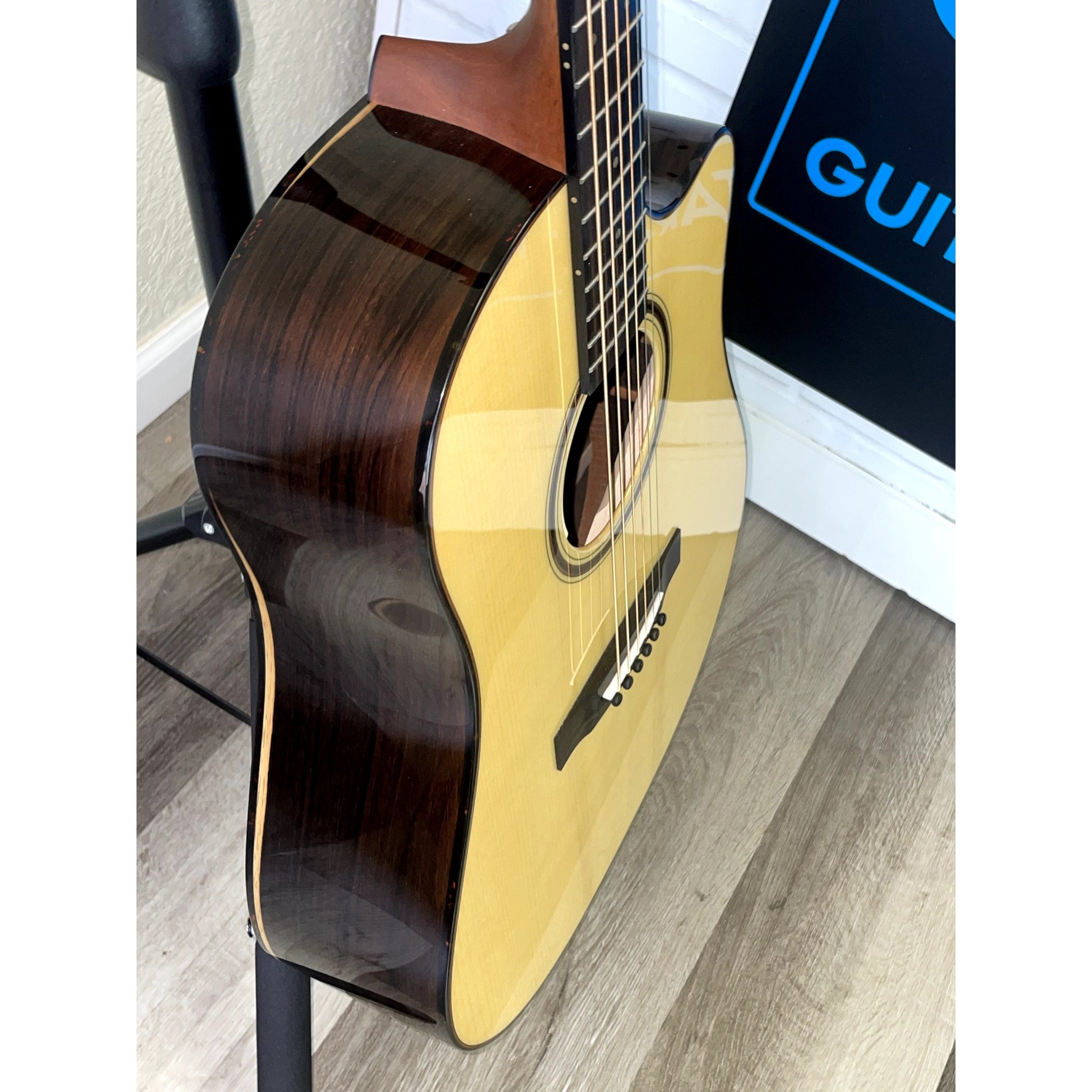 Bedell Limited Edition Dreadnought Cutaway — Adirondack / Brazilian Rosewood — ECGMusic — #424029