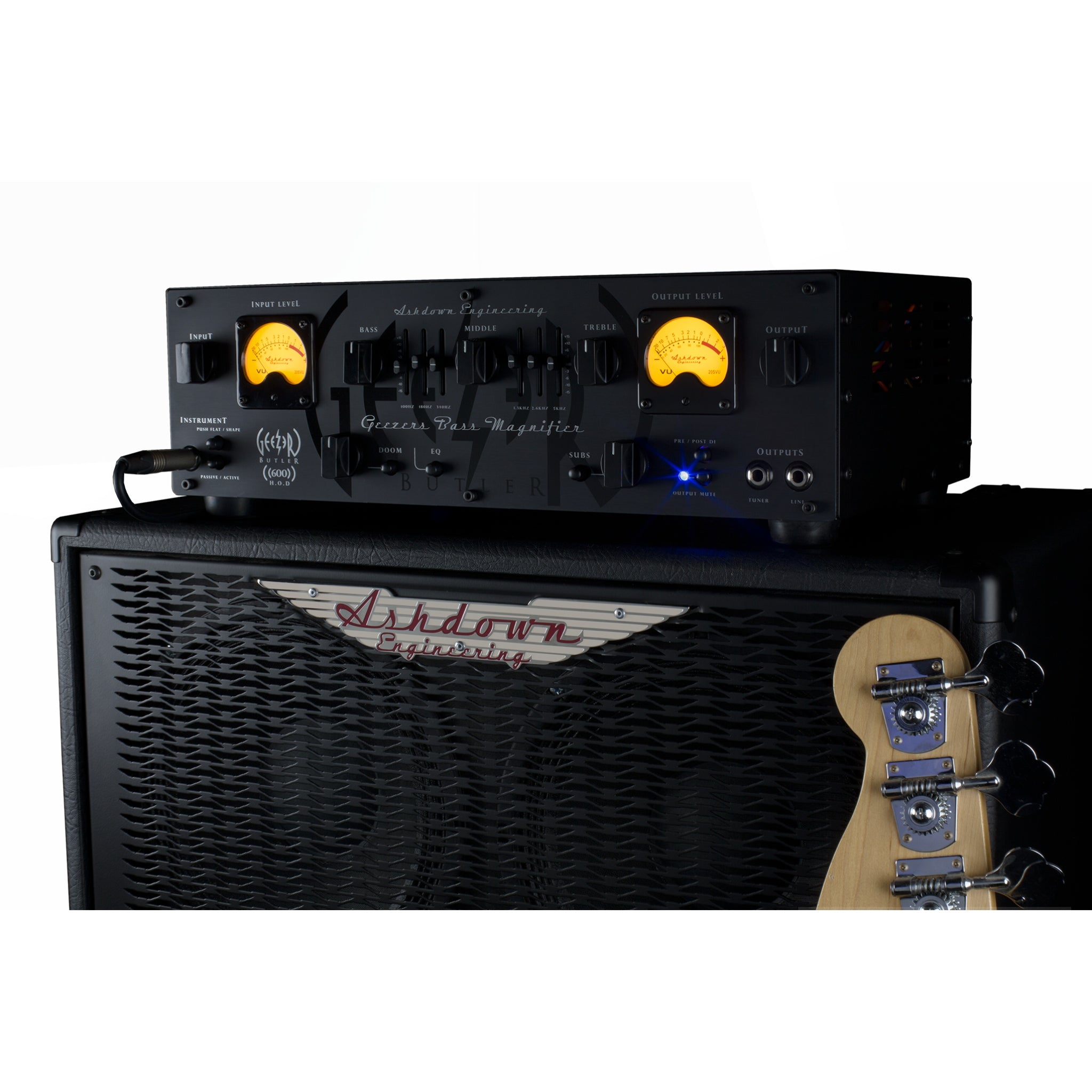 Ashdown Head of Doom Geezer Butler Signature Bass Amp Head HOD-600-UK - Out of Stock - Due September