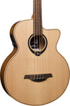 Lag Smart Acoustic Bass Hyvibe 10 Acoustic Bass Cutaway Satin