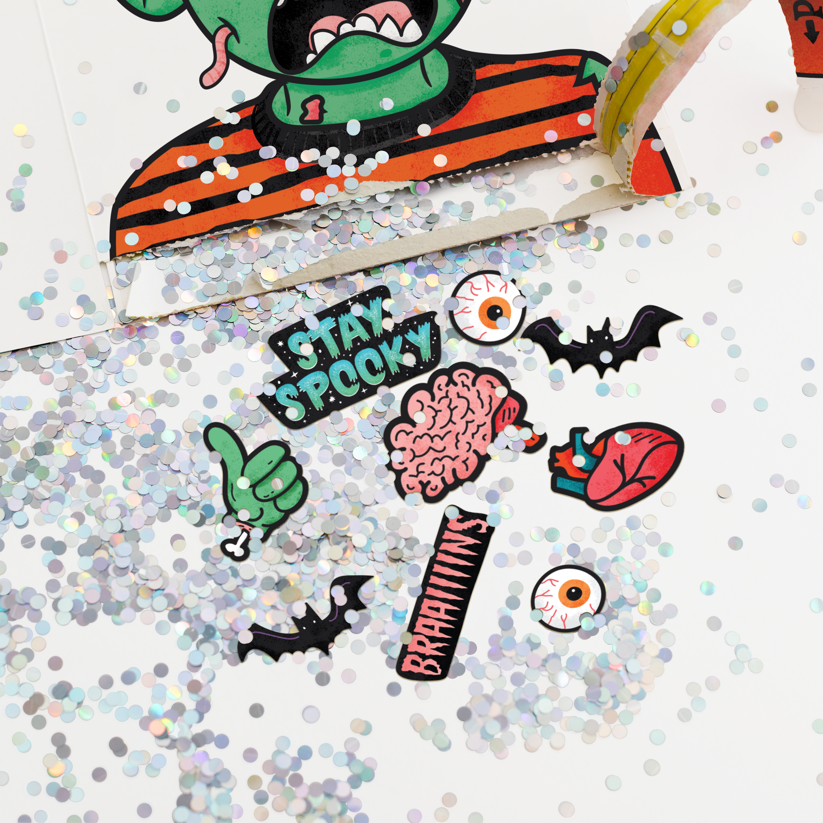 Endless Halloween Sticker Surprise