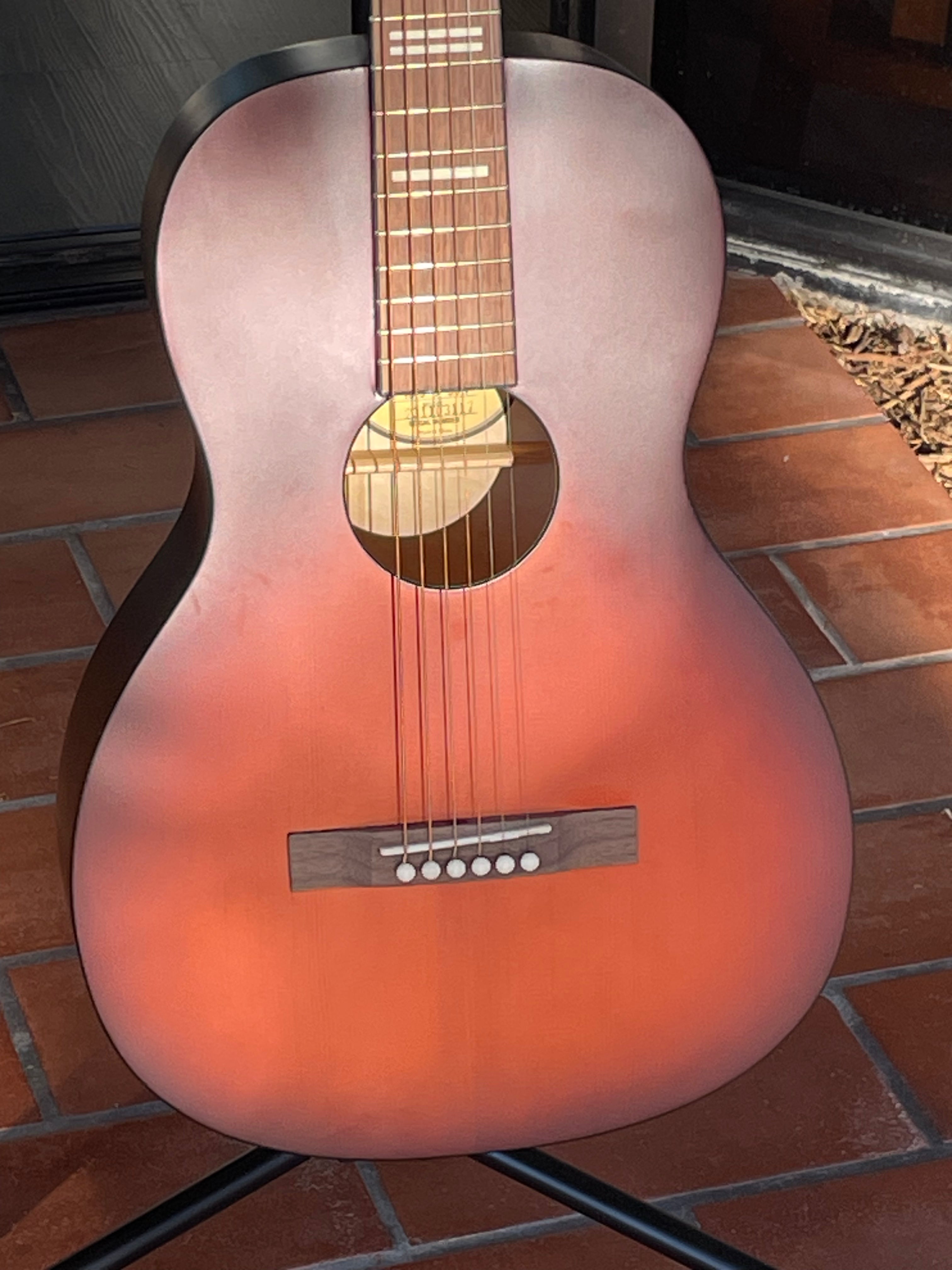 Acoustic Guitar RPS-9-BSN Recording King Dirty 30s Series 9 SE, Black Sunburst