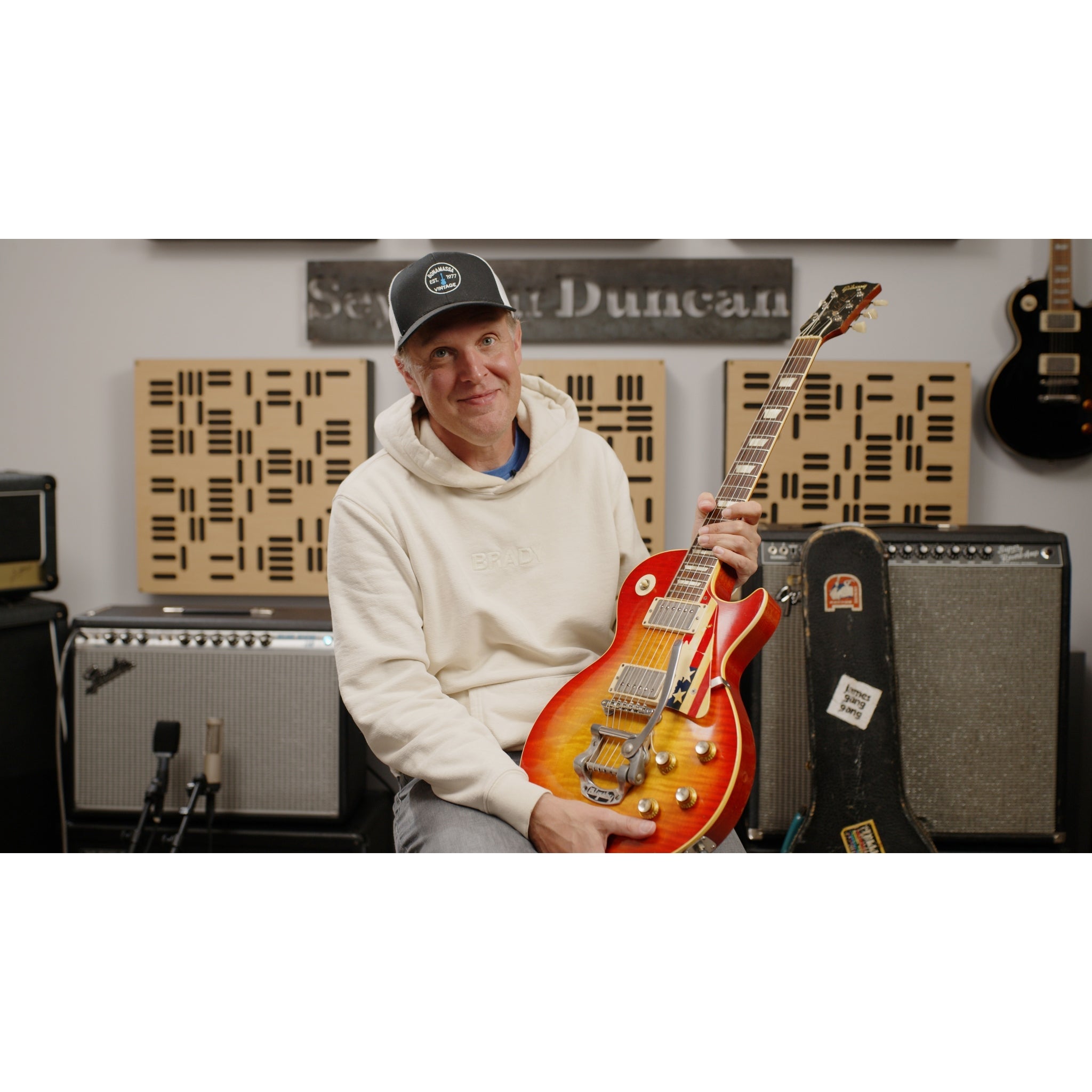 Bolin Burst Humbucker Set — lifestyle (detail)