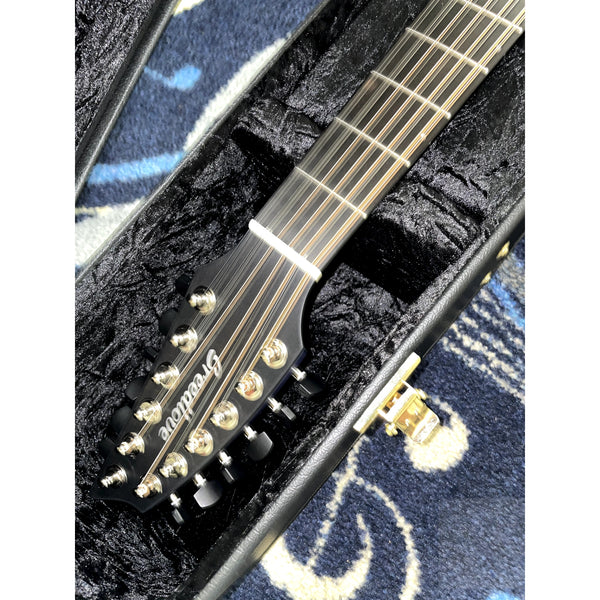 🔥 Breedlove USA MADE Oregon Dreadnought Concerto Stormy Night 12-String CE Myrtlewood-Myrtlewood CASE INCLUDED