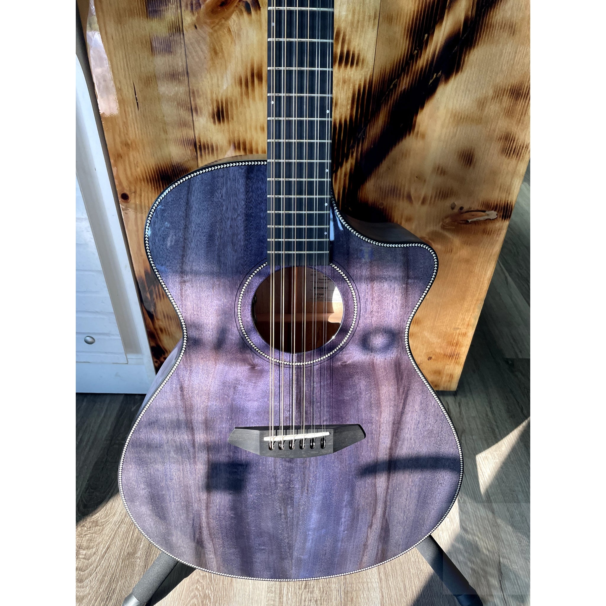 🔥 Breedlove USA MADE Oregon Dreadnought Concerto Stormy Night 12-String CE Myrtlewood-Myrtlewood CASE INCLUDED