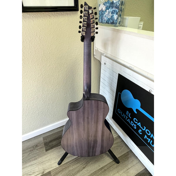 🔥 Breedlove USA MADE Oregon Dreadnought Concerto Stormy Night 12-String CE Myrtlewood-Myrtlewood CASE INCLUDED