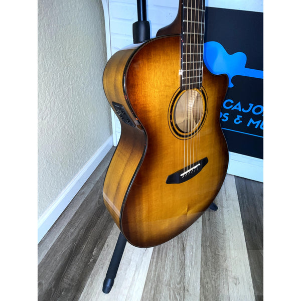 Breedlove Pursuit Exotic S Dreadnought Concerto Tiger's Eye CE Myrtlewood-Myrtlewood