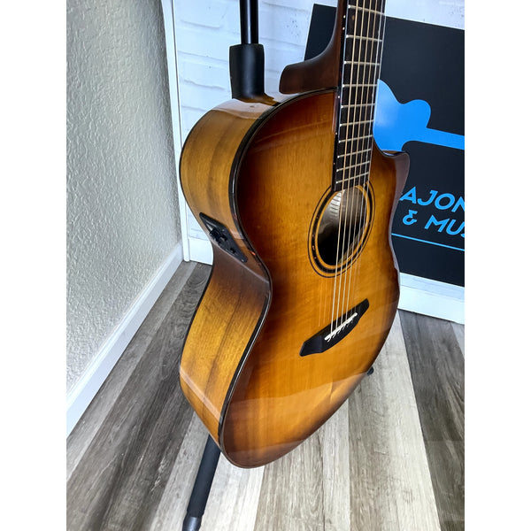 Breedlove Pursuit Exotic S Dreadnought Concerto Tiger's Eye CE Myrtlewood-Myrtlewood