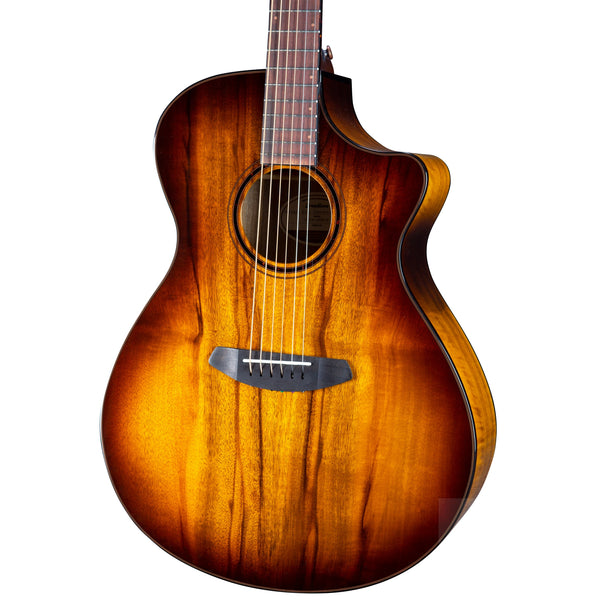 Breedlove Pursuit Exotic S Dreadnought Concerto Tiger's Eye CE Myrtlewood-Myrtlewood