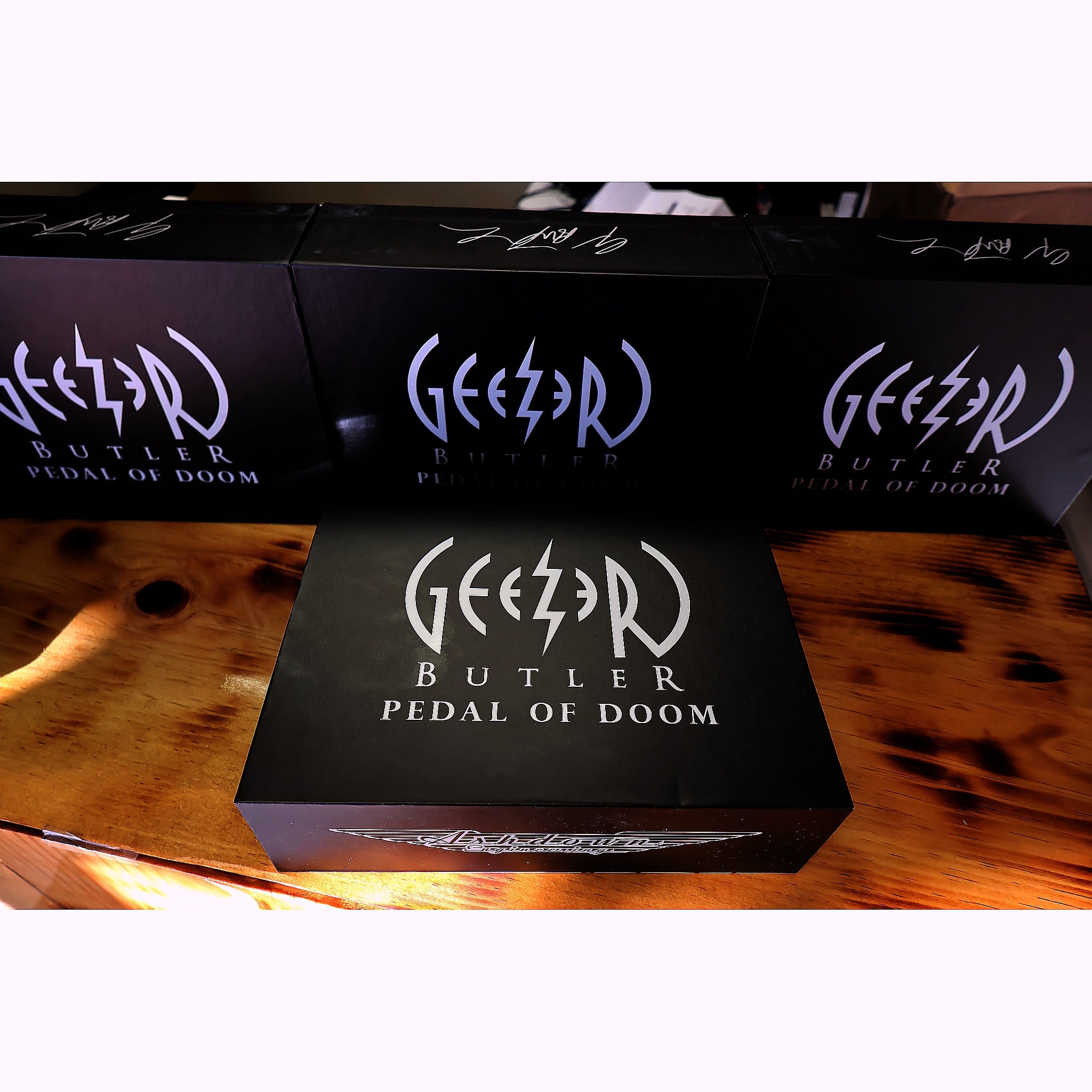 Ashdown Engineering Pedal of Doom Geezer Butler Bass Distortion Pedal