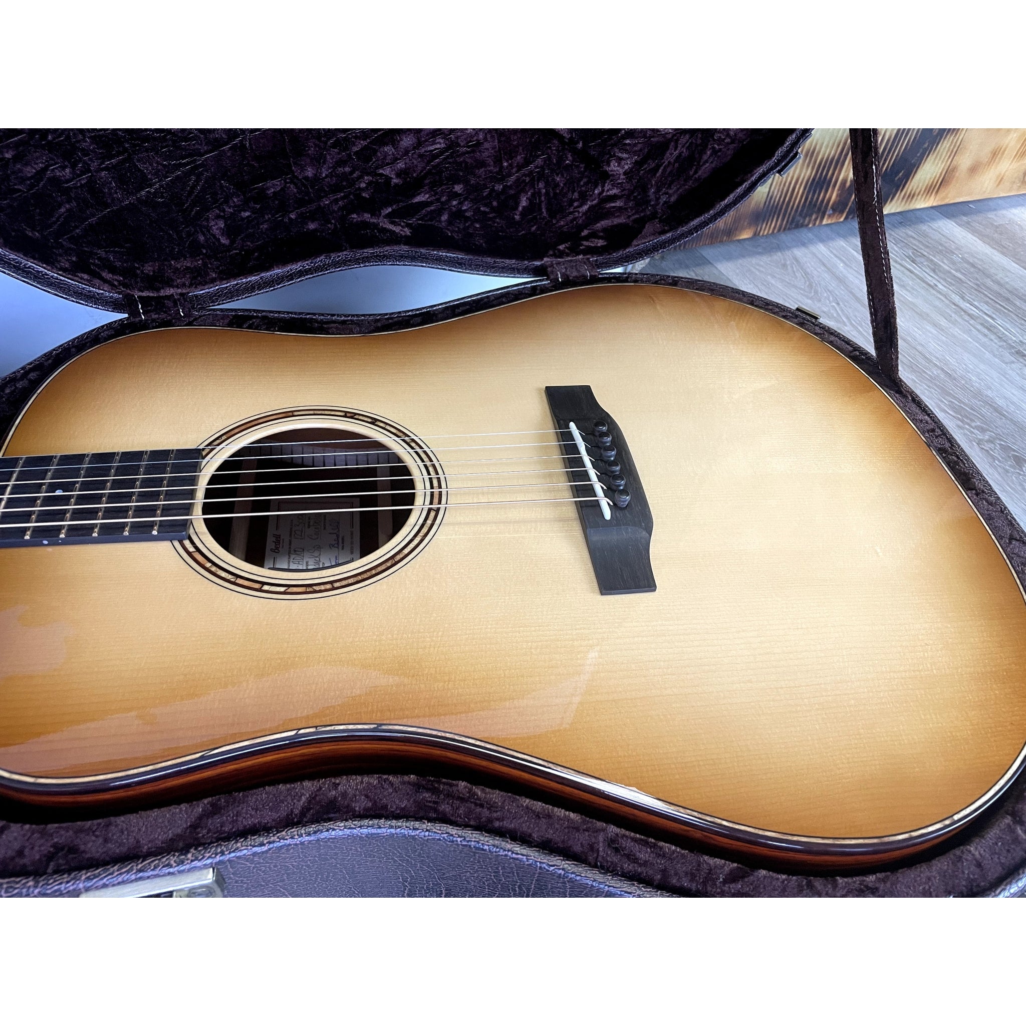 Bedell Revolution Dreadnought — Adirondack/Cocobolo w/ LR Baggs Anthem (#1223006)