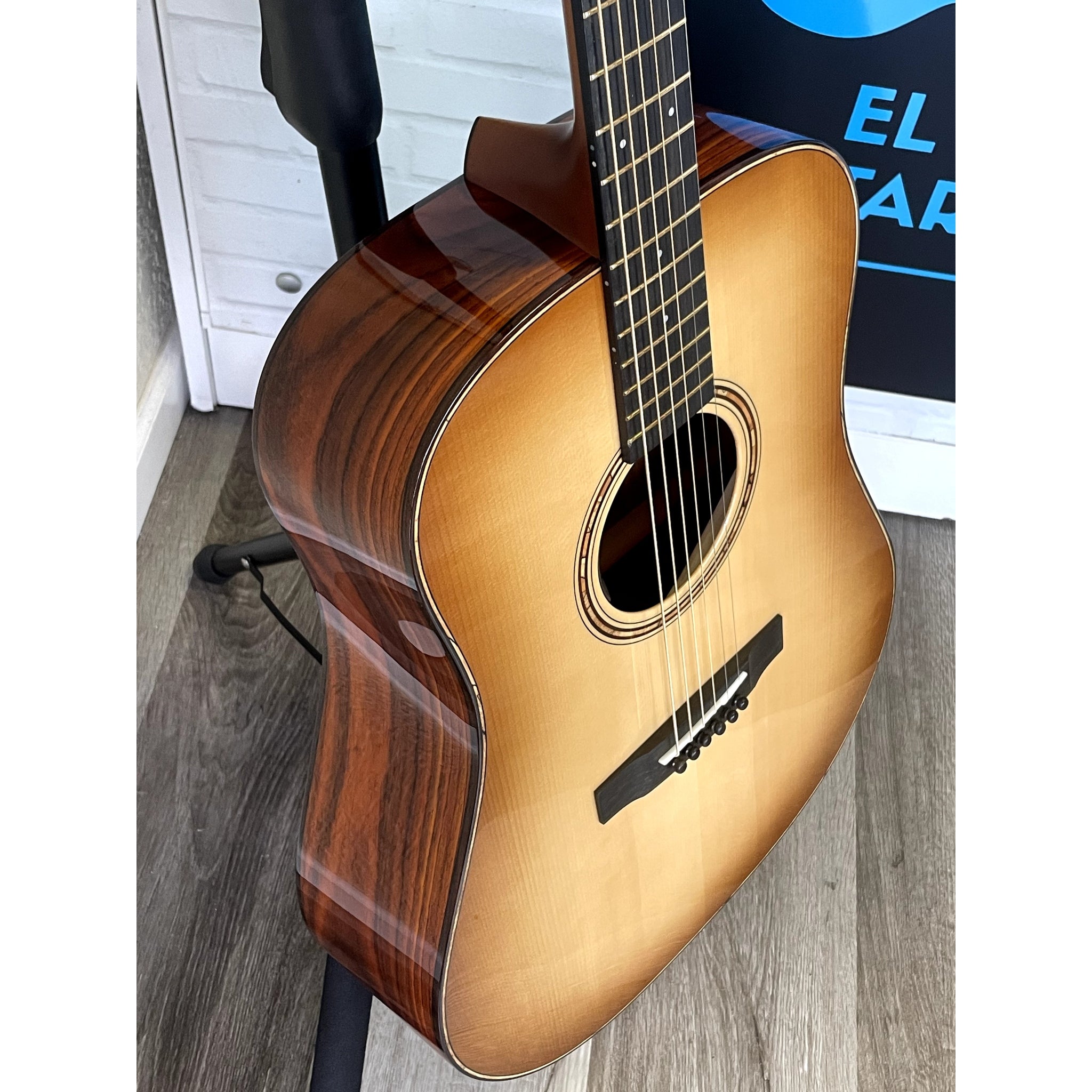 Bedell Revolution Dreadnought — Adirondack/Cocobolo w/ LR Baggs Anthem (#1223006)