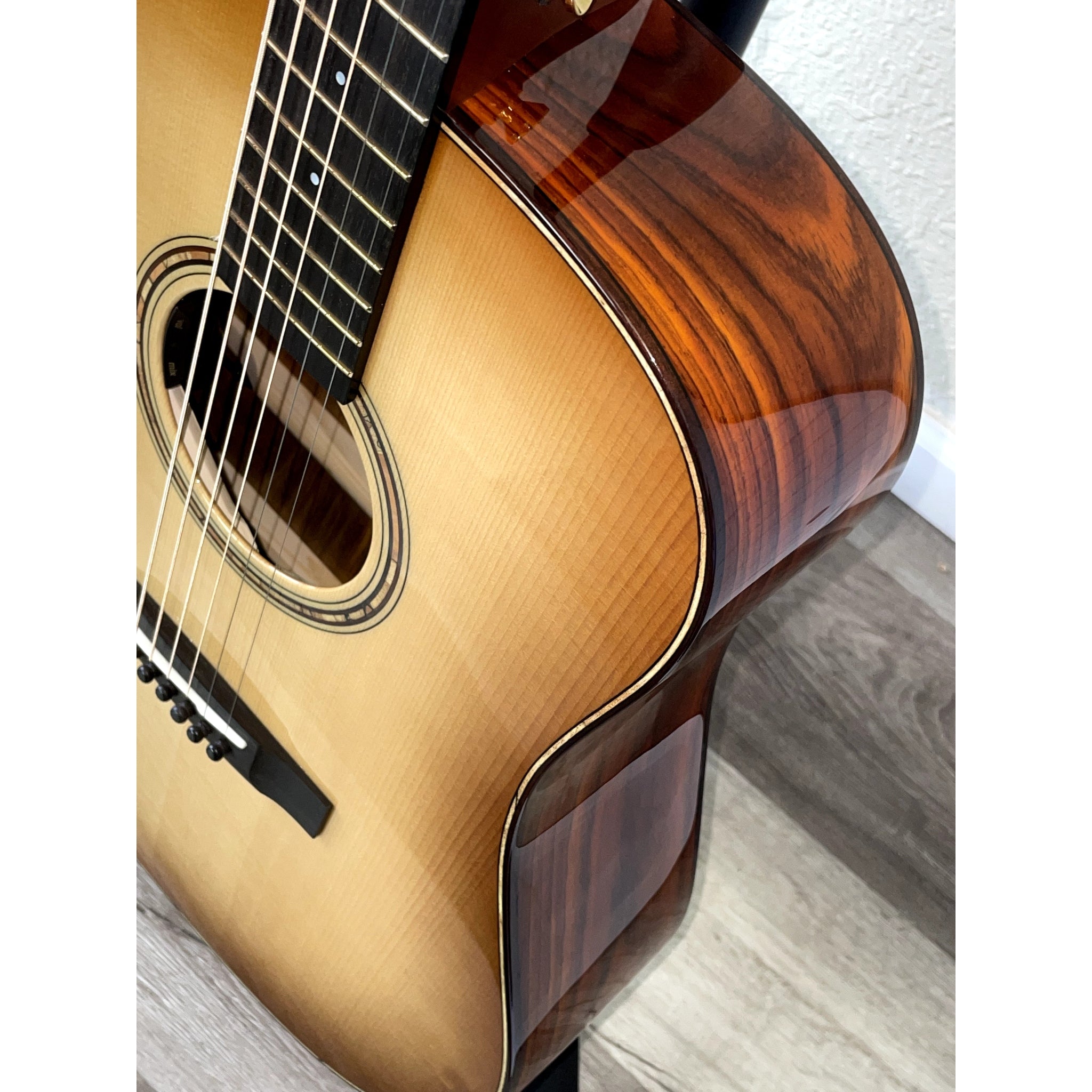 Bedell Revolution Dreadnought — Adirondack/Cocobolo w/ LR Baggs Anthem (#1223006)