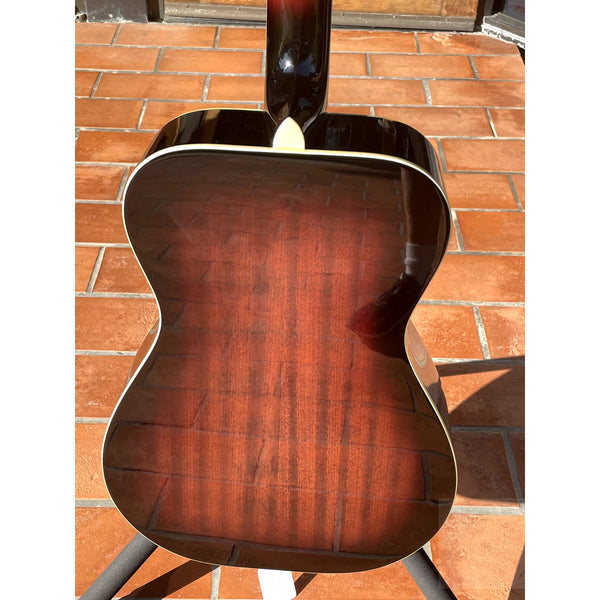 Recording King RR-36-VS Maxwell Series Round Neck Resonator Guitar Vintage Sunburst