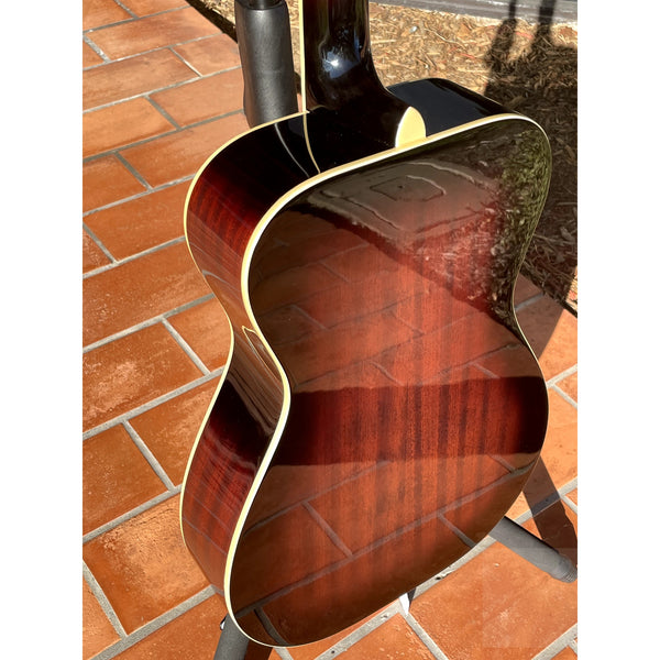 Recording King RR-36-VS Maxwell Series Round Neck Resonator Guitar Vintage Sunburst