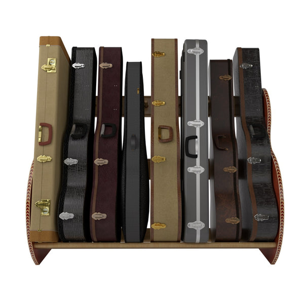 The Studio™ Deluxe Guitar Case Rack | Mahogany, Grande
