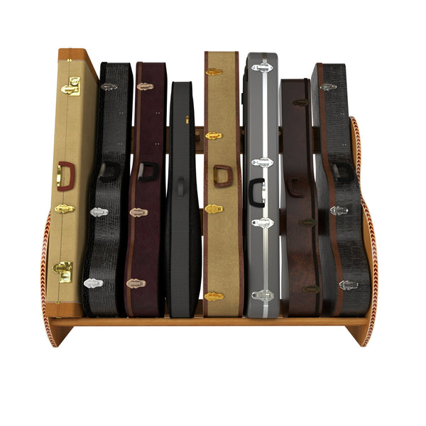 The Studio™ Deluxe Guitar Case Rack | Red Oak, Grande