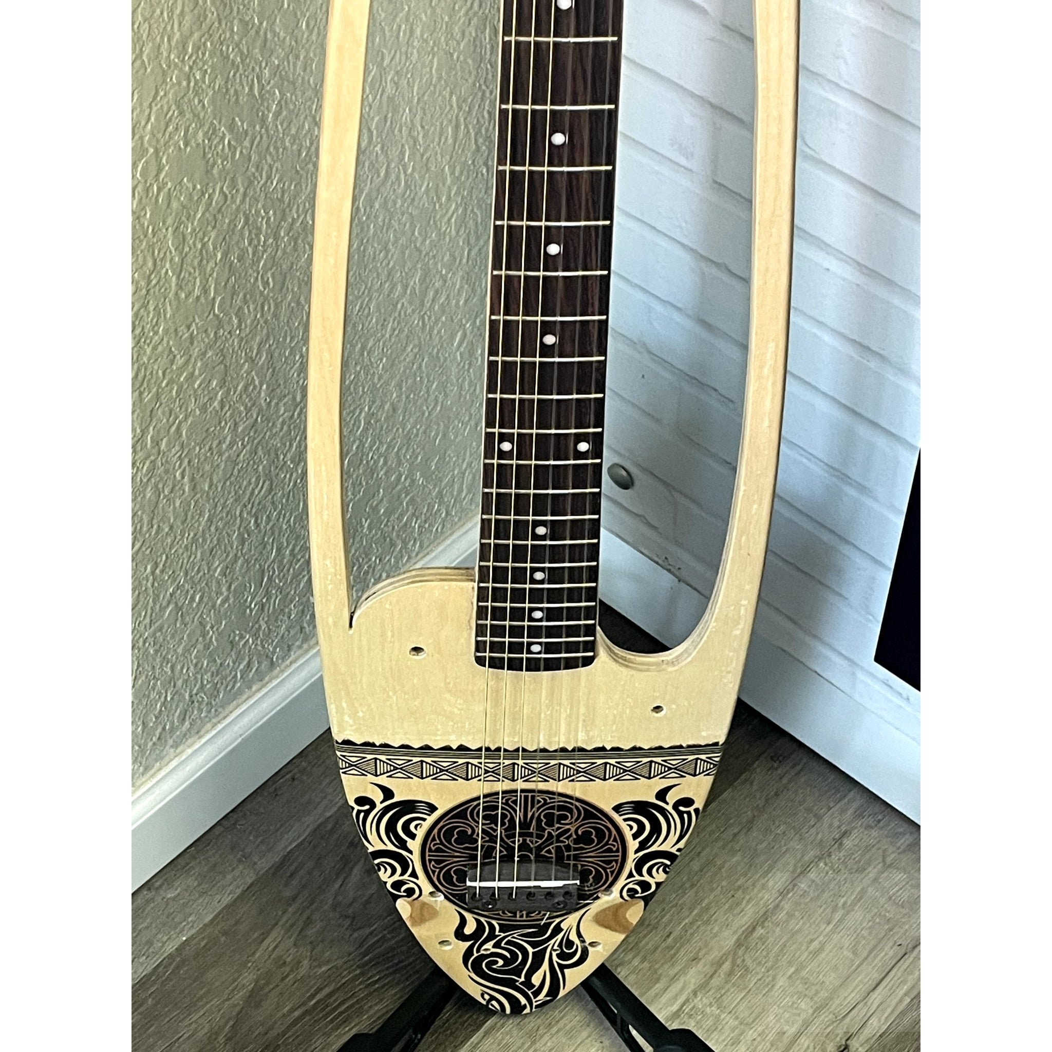 SKATAR Guitar & Skateboard - Local El Cajon Inventor's Unique Creation