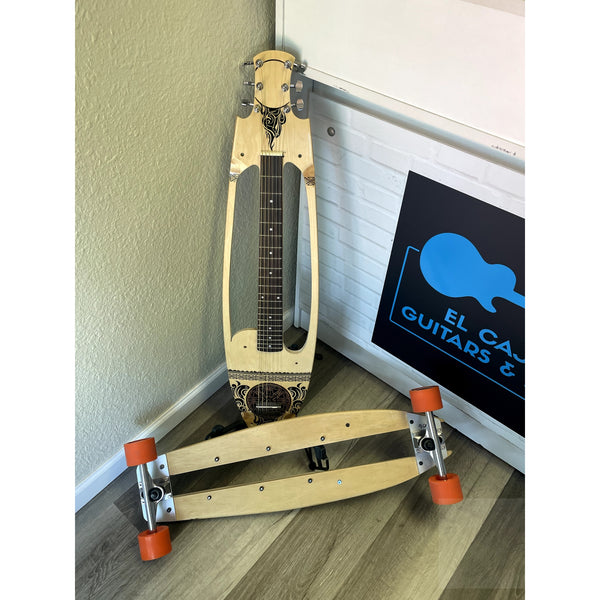 SKATAR Guitar & Skateboard - Local El Cajon Inventor's Unique Creation