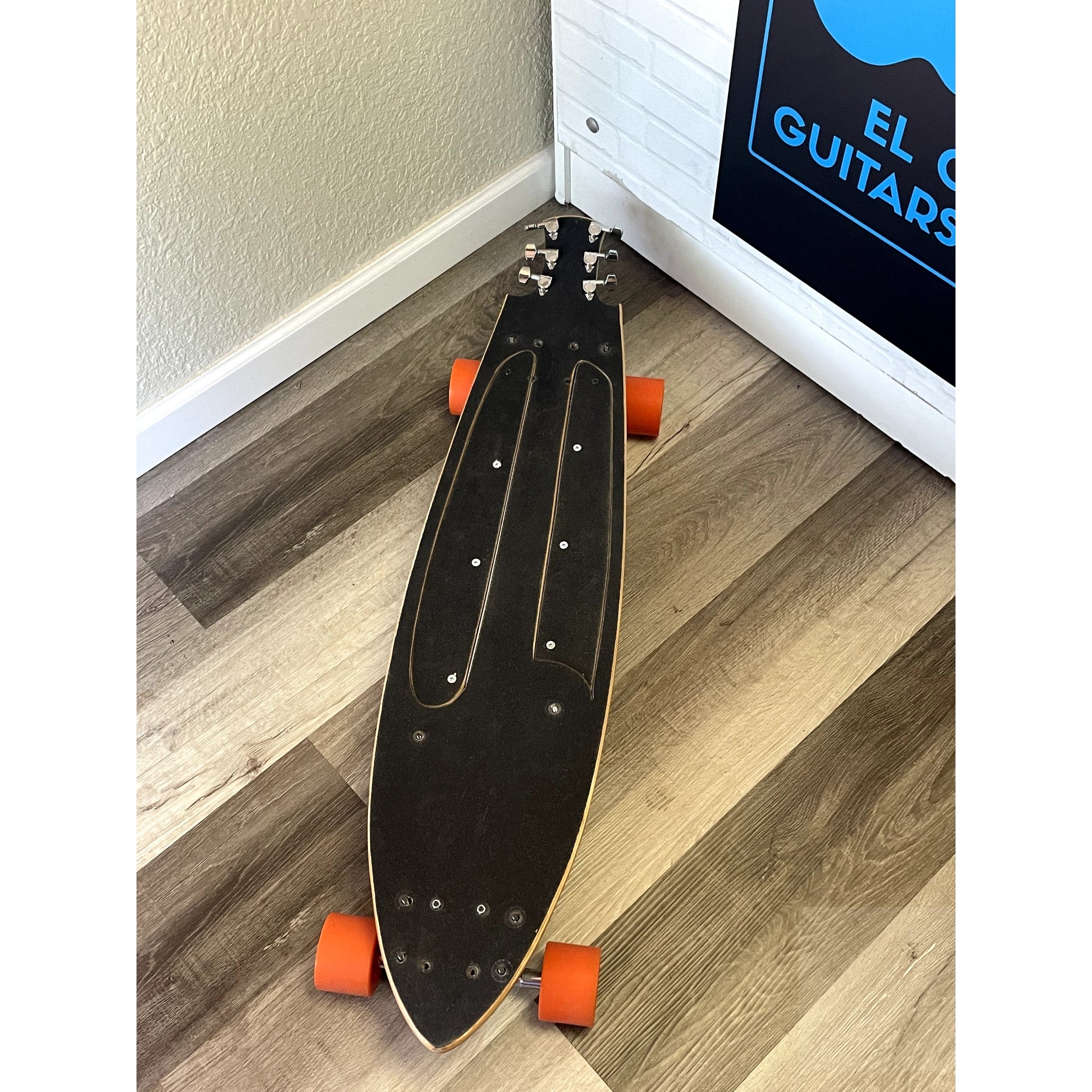 SKATAR Guitar & Skateboard - Local El Cajon Inventor's Unique Creation