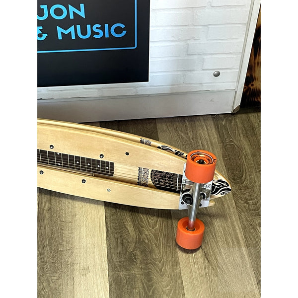 SKATAR Guitar & Skateboard - Local El Cajon Inventor's Unique Creation