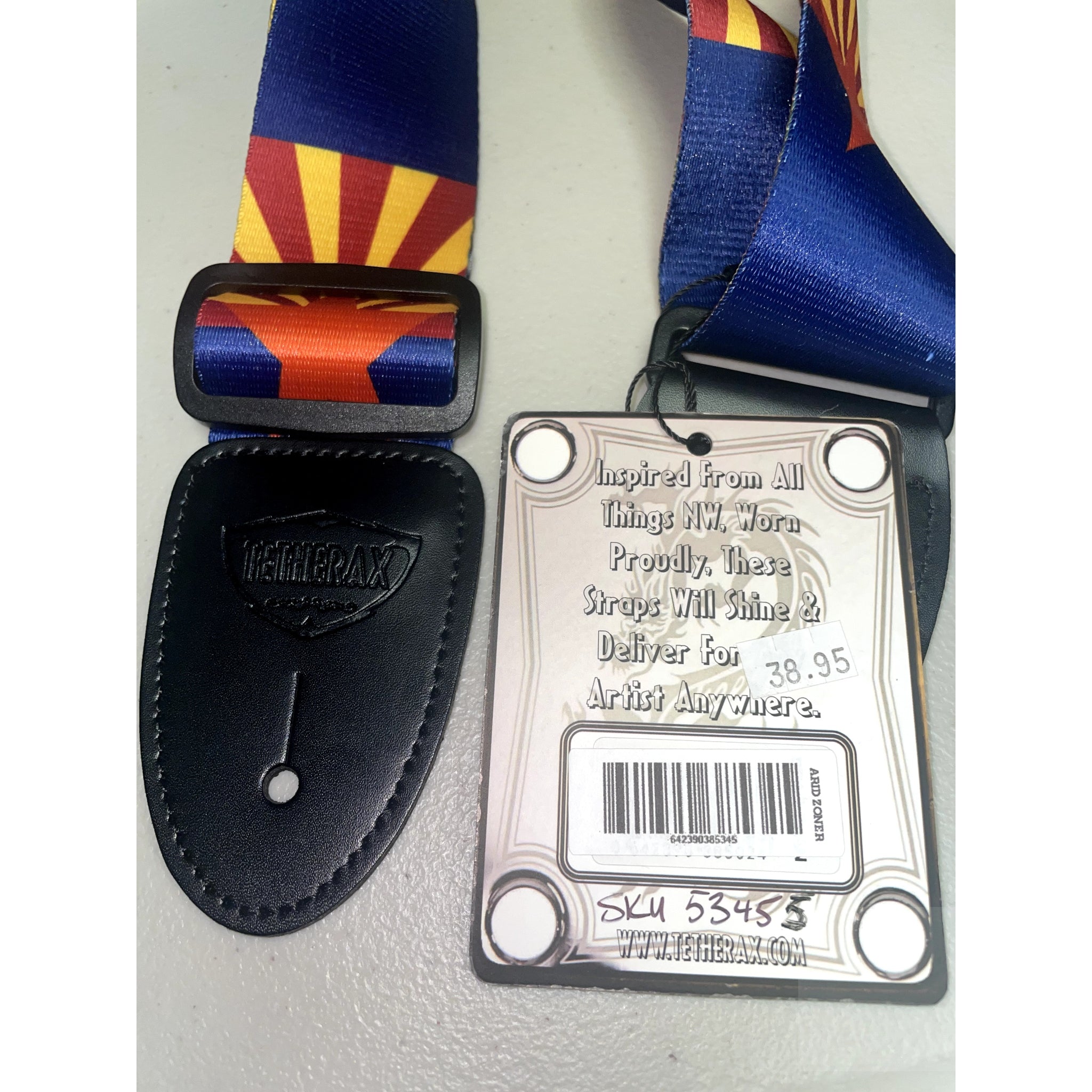 Tetherax Arid Zoner -Arizona Guitar Strap