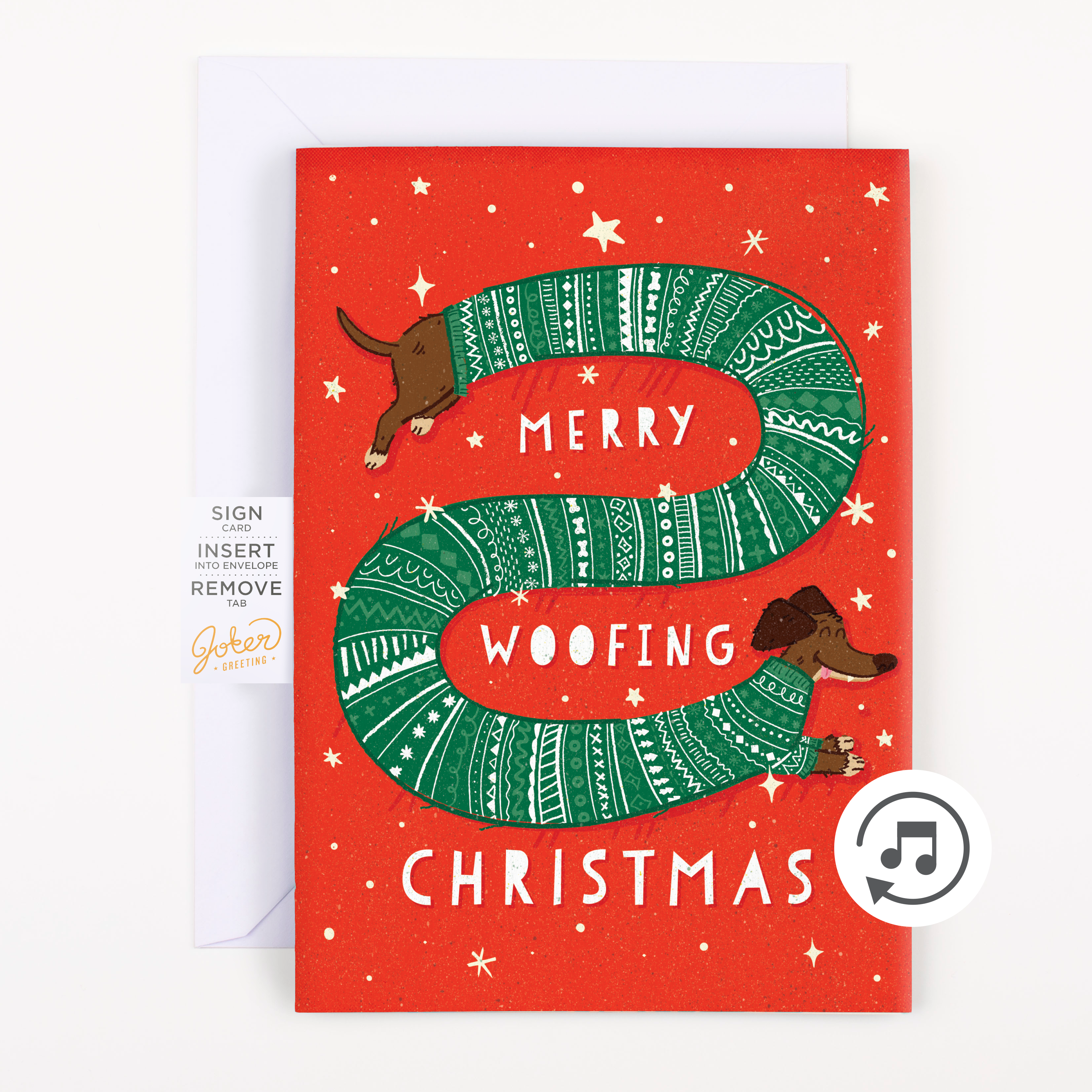 Endless Woofing Christmas With Glitter