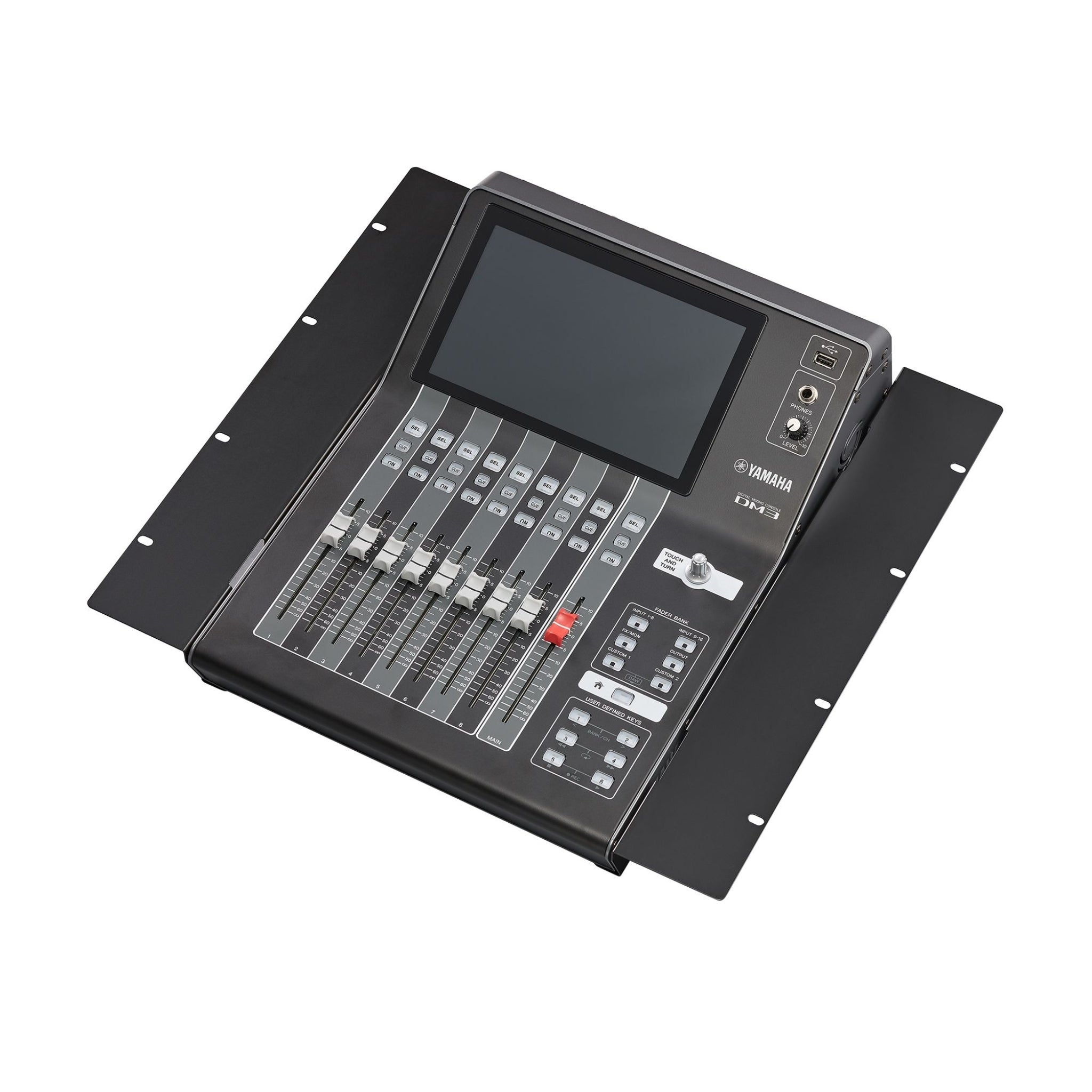 Yamaha Mixer DM3 Standard 22 Channel Digital Mixing Console & Rack Mount Kit -