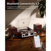 Angels Horn AH6 Turntable HiFi System - Premium Record Player with Speaker - El Cajon Guitars and Music