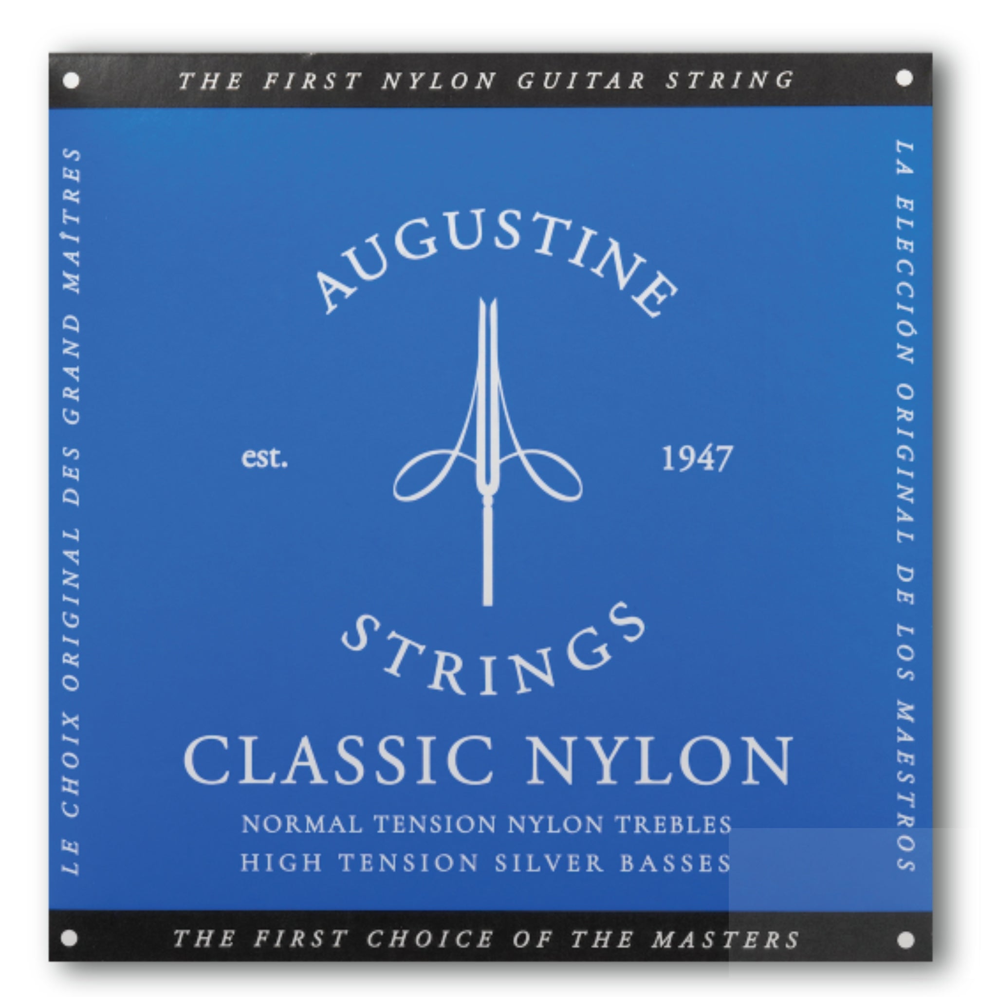 Augustine Classic Blue 3 - Pack High Tension Nylon Guitar Strings - El Cajon Guitars and Music