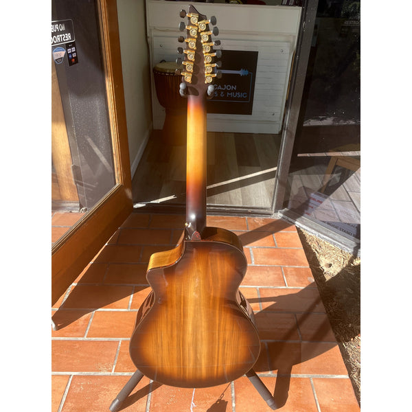 Breedlove Artista Pro Concert Burnt Amber 12 String CE European - Myrtlewood - El Cajon Guitars and Music