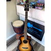 Breedlove Discovery S Concert Edgeburst Bass CE Sitka - African mahogany - El Cajon Guitars and Music