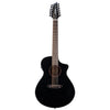 Breedlove Discovery S Concert Satin Black 12 String CE European - African mahogany - El Cajon Guitars and Music