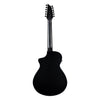 Breedlove Discovery S Concert Satin Black 12 String CE European - African mahogany - El Cajon Guitars and Music