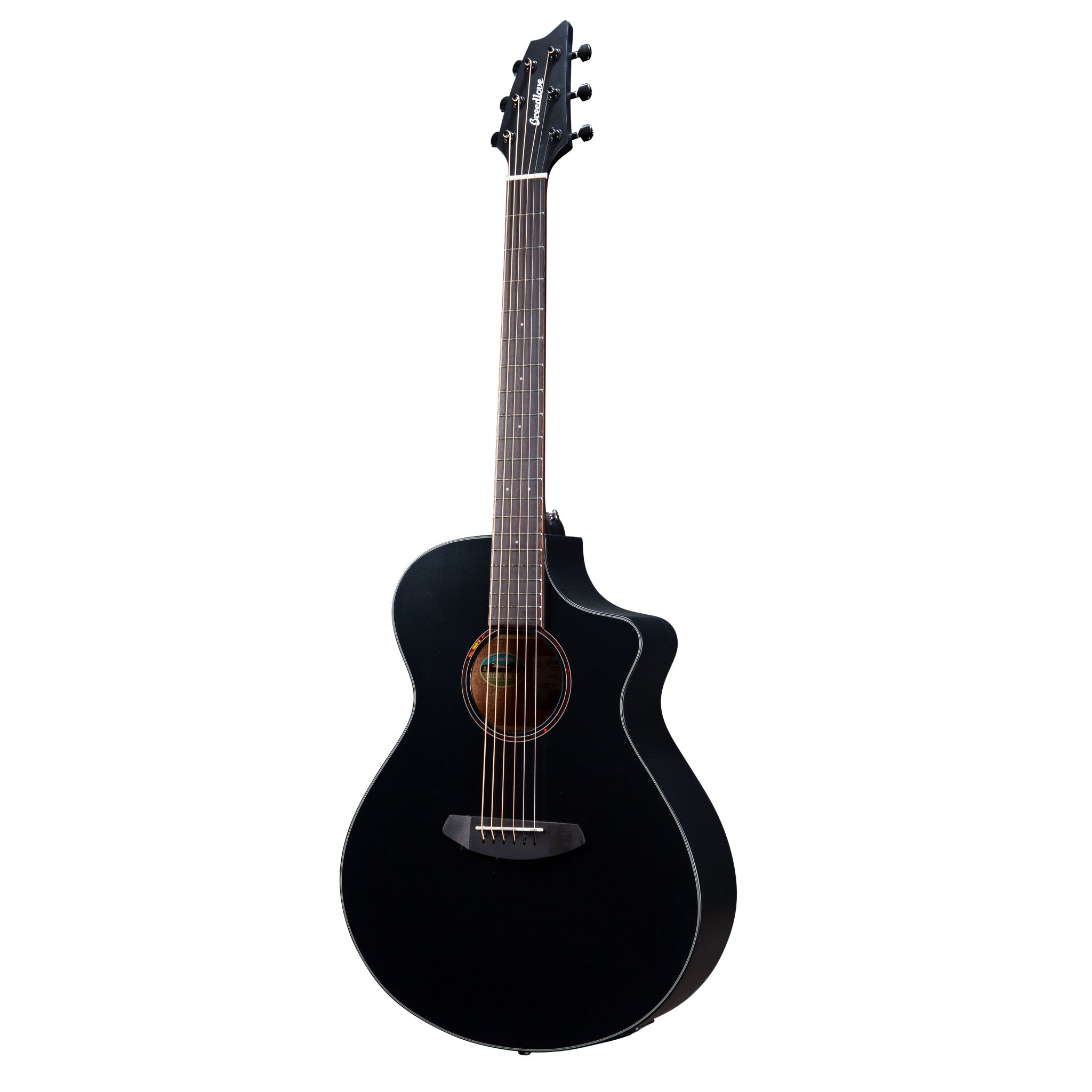 Breedlove Discovery S Concert Satin Black CE European - African mahogany - El Cajon Guitars and Music