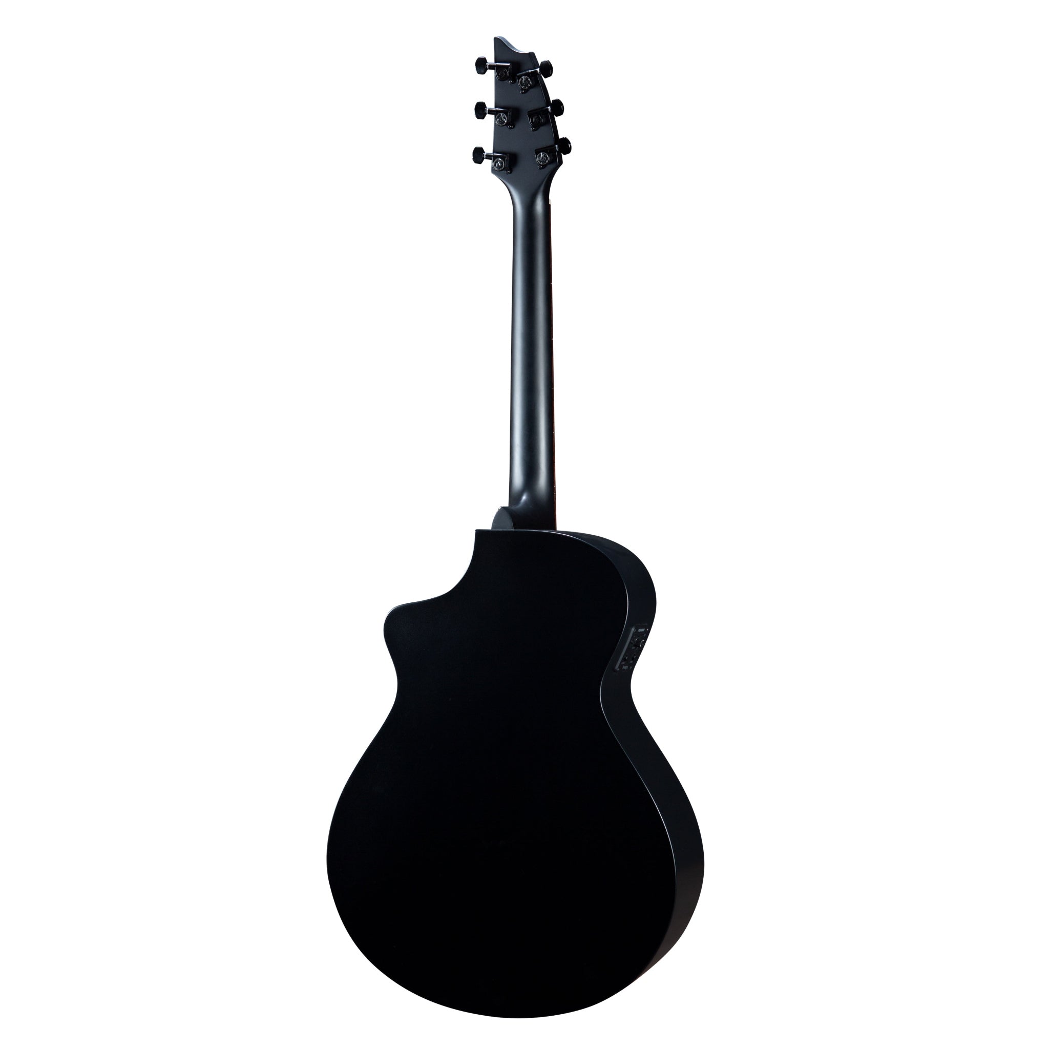 Breedlove Discovery S Concert Satin Black CE European - African mahogany - El Cajon Guitars and Music