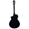 Breedlove Discovery S Concert Satin Black Nylon CE Red Cedar - African mahogany - El Cajon Guitars and Music